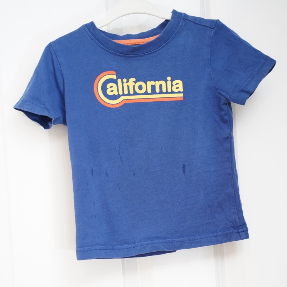 Janie and Jack Blue 'California' Kids T-Shirt